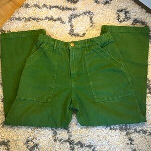Big Bud Press Work Pants in Lawn Green, Sz M